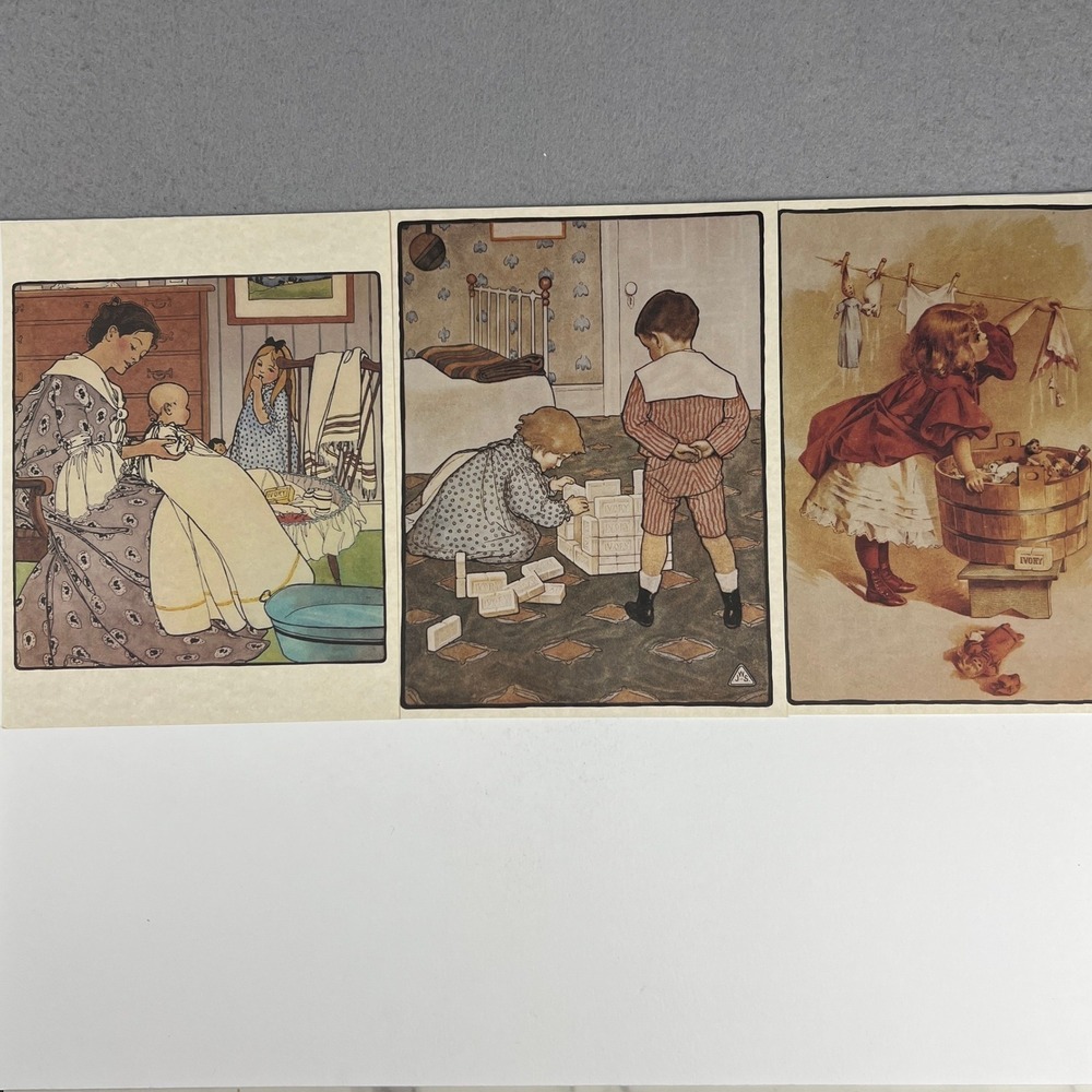 Jessie Willcox Smith Ivory Soap Art Prints Unisex 8x11 Multi Vintage Advertising